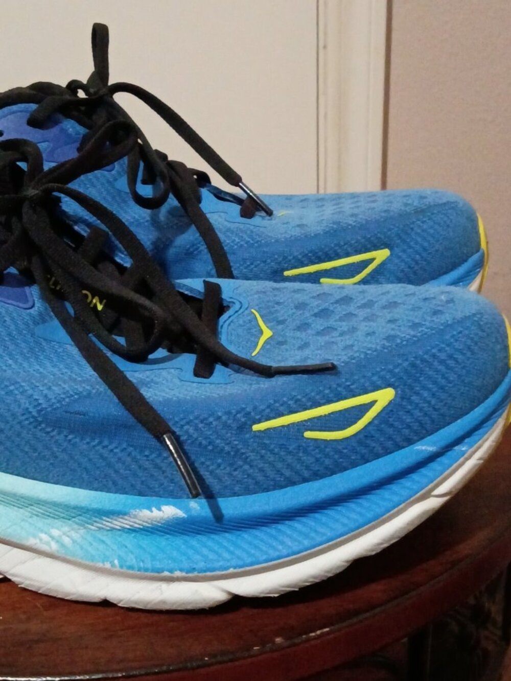 Hoka One One Clifton 9 Blue Cerise Running Shoes 1127895 VRTL Men’s Size 11.5D - Picture 5 of 14
